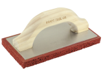 8 in. x 4 in. Coarse Cell Red Rubber Float with Wood Handle Model# PL374