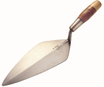 11-1/2 in. Narrow London Brick Trowel with Leather Handle Model# RO316-11 1/2