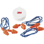 3M Corded Reusable Foam Earplugs