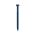 3/16 in. x 2-1/4 in. Blue Titen Concrete and Masonry Screw – (100/Box) Model# TTN18214H