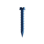 1/4 in. x 1-3/4 in. Blue Titen Concrete and Masonry Screw – (75/Box) Model# TTN25134H