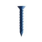 1/4 in. x 1-3/4 in. Blue Titen Concrete and Masonry Screw – (100/Box) Model# TTN25134PF