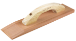 18 in. x 3-1/2 in. Beveled Redwood Hand Float with Wood Handle Model# CF25.
